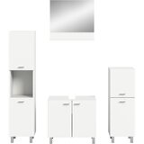 MID.YOU Kopalnica Boston, Bela, 4-Delna | Shoptok.si