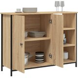  Komoda boja hrasta sonome 100x33x75 cm od konstruiranog drva | shoptok.hr