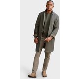 Ombre Men's lightweight single-breasted coat - graphite-khaki | shoptok.hr