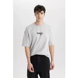 Defacto Comfort Fit Licensed by Marvel Crew Neck T-Shirt