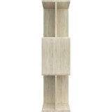 vidaXL Ormarić za knjige / pregrada boja hrasta 80x24x96 cm od iverice | shoptok.hr