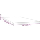  Nadmadrac 100x200x5 cm | shoptok.hr