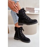 Boto Women's Lined Workery Boots with Zip Black Mivael | ePonuda.com