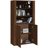  Visoka omara rjavi hrast inženirski les, (20654340) | Shoptok.si
