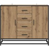  Kreveta Hrast artisan 92 x 35 x 76 cm Konstruirano drvo | shoptok.hr