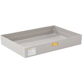 Cemo Paletna prestrezna kadica iz fiberglasa, z dovoljenjem, s čepi za blokado, brez mrežaste rešetke | Shoptok.si