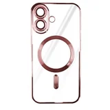 silikonska maska za iphone 16+/ roza