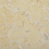 vidaXL Mizna plošča krem Ø 40x2,5 cm marmor | Shoptok.si