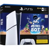 Sony playstation PS5 1TB slim digital + dualsense white + astro bot igra | Eponuda.com