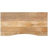  Ploča za radni stol zaobljena 110x50x2,5 cm od drva manga | shoptok.hr