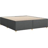  Okvir za krevet bez madraca tamnosivi 200x200 cm od tkanine | shoptok.hr