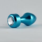 Lovetoy Rosebud Blue Analni čep z draguljem, (21077806) Cene