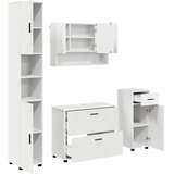  Set namještaja za kupaonicu 4 kom. Bijelo | shoptok.hr
