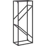  Stalak za drva crni 40x25x100 cm hladno valjani čelik | shoptok.hr