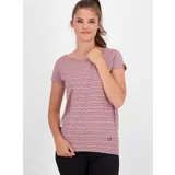 Alife and Kickin Pink Women's Patterned T-Shirt - Women