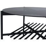 Venture Home Von Staf klub stolić ⌀80 cm, crni | shoptok.hr
