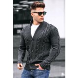Madmext Anthracite Knitted Cardigan 9053 cene