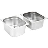  Posude Gastronorm 2 kom GN 1/2 150 mm od nehrđajućeg čelika | shoptok.hr