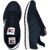 Tommy Jeans Niske tenisice 'RUNNER CASUAL ESS CARL 1C' mornarsko plava / svijetlo crvena / bijela | shoptok.hr