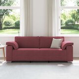 SOFA za 3 osobe Vinska crvena 220 cm tkanina | Eponuda.com