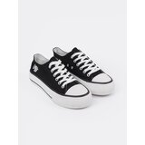 Shelvt Women's black sneakers with Love inscription | shoptok.hr