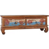 The Living Store TV omarica 110x35x40 cm predelana tikovina - TV Omarica, (21376908) | Shoptok.si