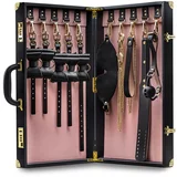 Blush Temptasia Safe Word Bondage Kit With Suitcase Black