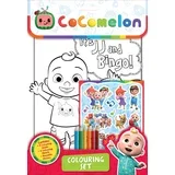 Cocomelon:bojanka s bojicama i naljepnicama