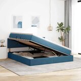  Krevet s od storage s madracem Tamno plava 160 x 200 cm Baršun | shoptok.hr