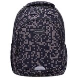 Head Ranac đački anatomski 2zipa 1džep veći AB300 Grey Bricks 24.502024119 crno-sivi Cene