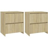 vidaXL Komode 2 kom boja hrasta sonome 70 x 41 x 75 cm od iverice | shoptok.hr