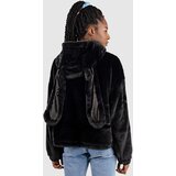 A-Lab Kendallie Bunny Pulover s kapuco iz flisa black | Shoptok.si