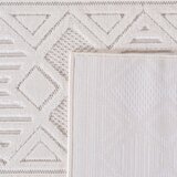 Ayyildiz Carpets Kremno bel zunanji in notranji tekač 80x250 cm Doha 1652 Cream – | Shoptok.si