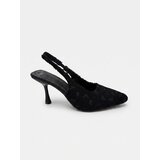 Sinsay Čipkaste slingback salonke sa stiletto petom | shoptok.hr