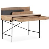 Marckeric Pisarniška pisalna miza iz masivnega hrasta 60x113 cm Lila – | Shoptok.si