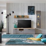Mömax tv-element auris, barva hrasta, siva | Shoptok.si