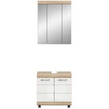 MID.YOU KOPALNICA hrast sonoma, bela, visoki sijaj | Shoptok.si