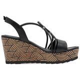 Marco Tozzi Sandali & Odprti čevlji 22834942 Črna | Shoptok.si