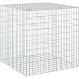  Gabion s žicom debljine 3,5 mm i mrežom 5x10 cm 100x100x100 cm | shoptok.hr