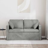 SOFA Svijetlo siva 138 x 78 x 80 cm Baršun | Eponuda.ba