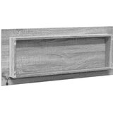  LED kupaonsko ogledalo sivo Sonoma 100x8,5x37 cm izrađeno drvo | shoptok.hr