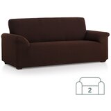 SOFA raztegljiva stretch prevleka za dvosed - kavč 130-180 cm rjava eu kvaliteta Cene