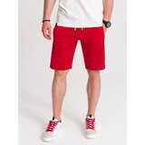 Ombre Men's short shorts with pockets - red | Shoptok.si