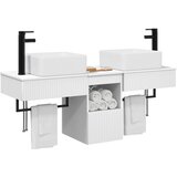  Set ormarića za kupaonicu 3 kom. Bijela 53 x 35 x 39 cm | shoptok.hr