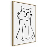  Slika - I\'m Looking at You! (1 Part) Vertical 40x60 U prirodnom drvenom okviru | shoptok.hr