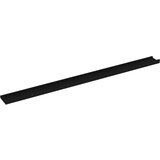  Zidne police 4 kom crne 115 x 9 x 3 cm | shoptok.hr