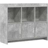 vidaXL Kreveta Betonska siva 98 5 x 33 x 80 cm Konstruirano drvo - Betonska siva | shoptok.hr