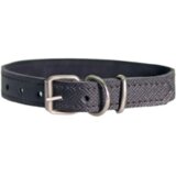 Alexa Leather Ogrlica za pse Classic, 20mm, Crna Cene