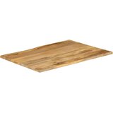 vidaXL Stolna ploča 100x80x2,5cm od masivnog drva manga sa živim rubom | shoptok.hr