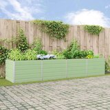  Cvetlično korito Pastelno zelena 385 x 100 x 75 cm, (5000207640) | Shoptok.si